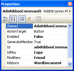 Built-in Ribbon command 