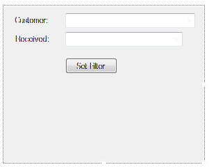 Outlook Form to display a list of Northwind's customers