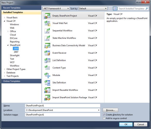 Visual Studio 2010 SharePoint Power Tools