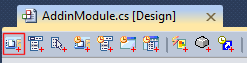 Adding a custom command bar for Excel 2003