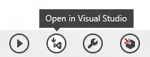 Opening the Task Pane app project in Visual Studio