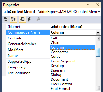 Adding a custom item to a particular context menu