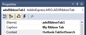 Setting the Context property of a custom ribbon