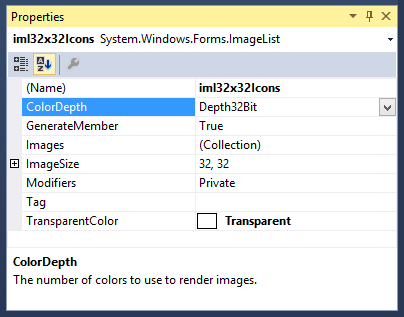 For the image to look good inside the Ribbon button, set the image ColorDepth property to Depth32Bit.