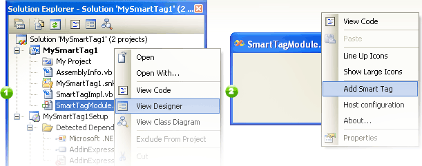Adding a new smart tag component