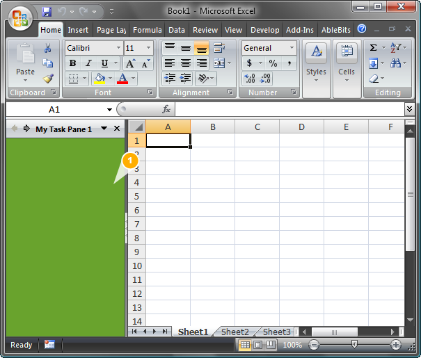 How to write excel add ins