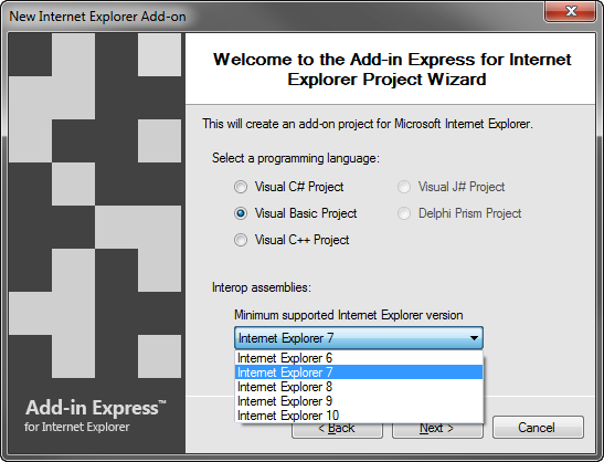 How to write ie plugin