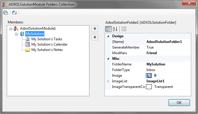 Outlook Solution Module