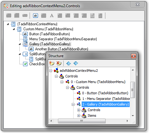 Adding custom items to Outlook context menus