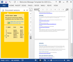 A sample task pane in Word 2013