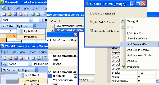 Add-in Express for VSTO components