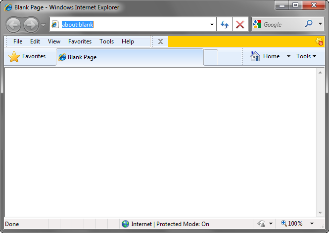 Custom IE toolbar