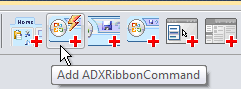 The component to override the default action of a built-in Ribbon control