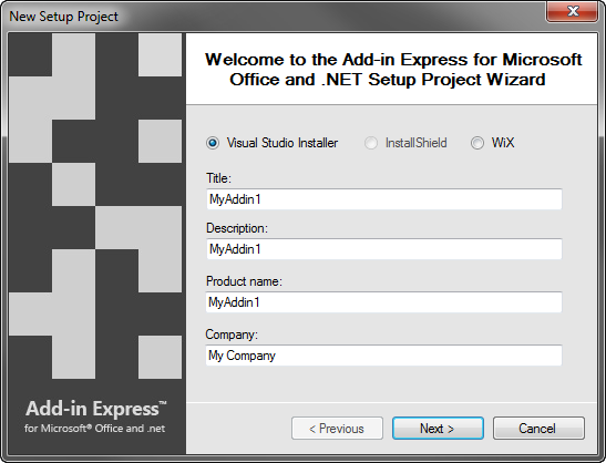 Microsoft Office 2007 Deployment Project Template