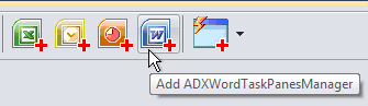 Word Task Panes Manager