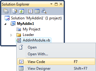 COM add-in module