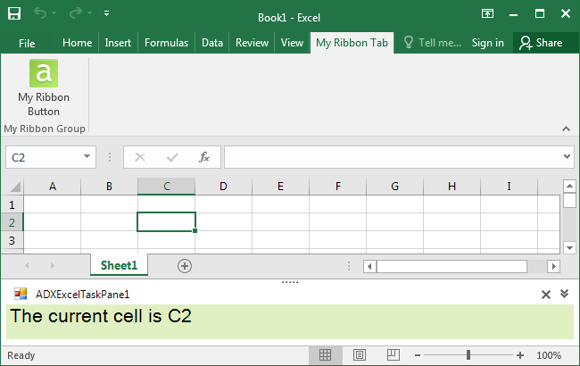 COM add-in in Excel