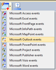 Outlook Events component