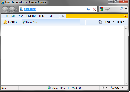 Custom IE toolbars can be placed in the main menu row